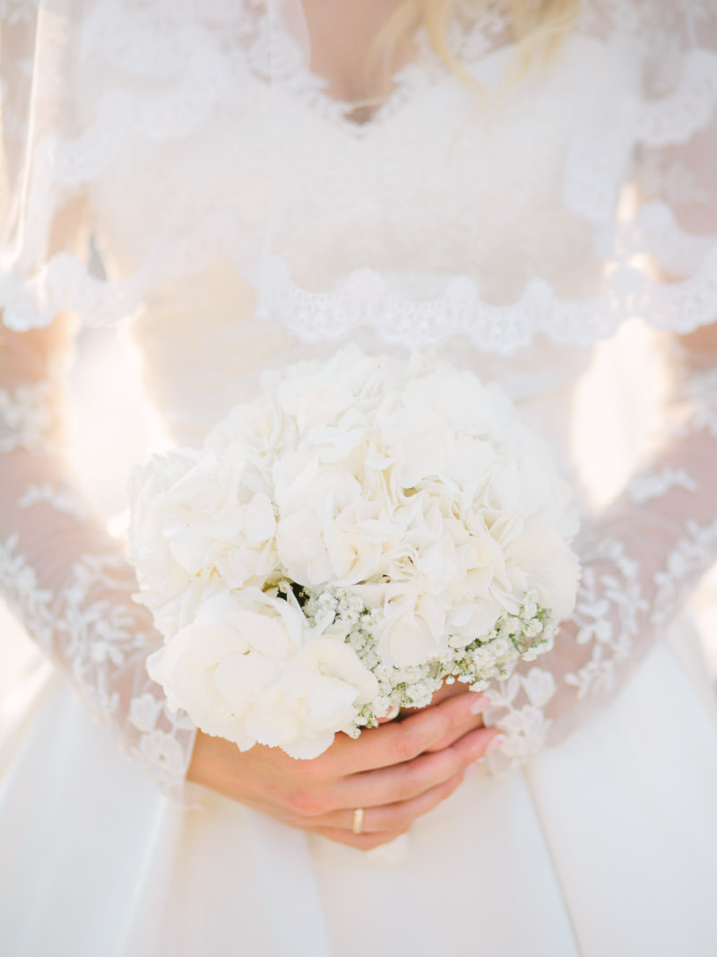 Biały bukiet ślubny Suknia Ślubna Middleton