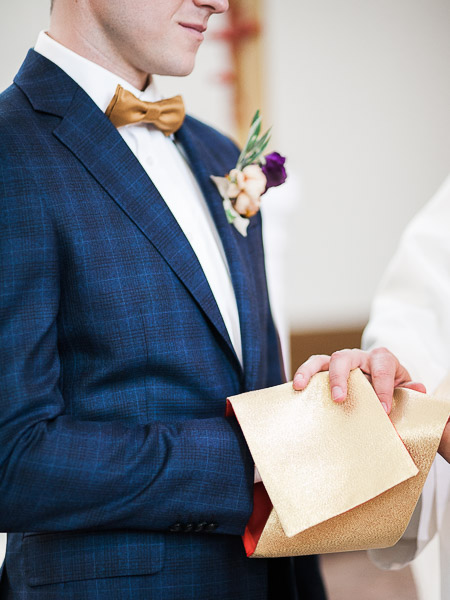 Przysięga Ślubna Pan Młody Kościół Poznań