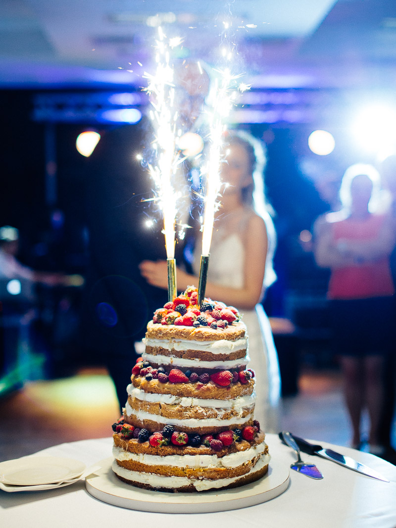 Naked Cake Tort Wesele Barczyzna